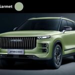 Jaecoo 7 color Verde Garmet