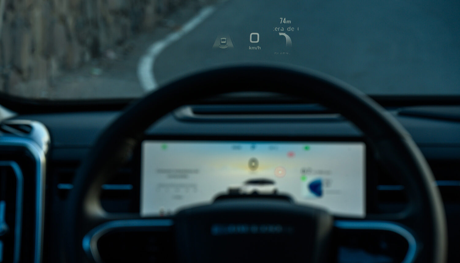 Jaecoo 7 vista interior