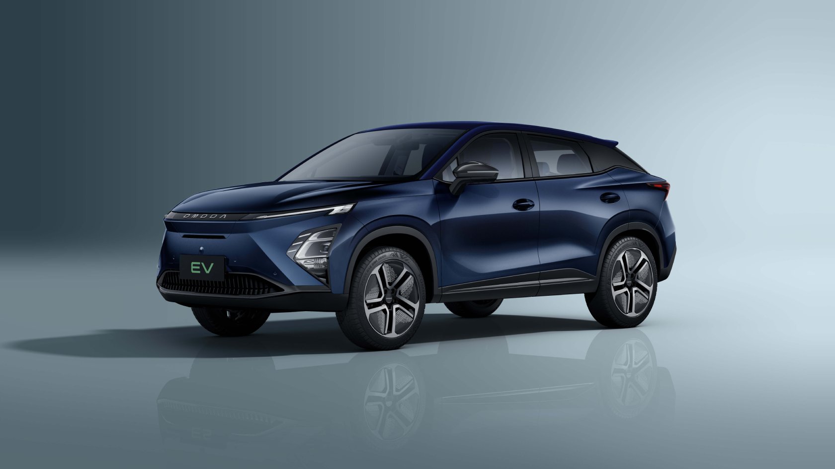 Omoda 5 EV color Azul Cósmico