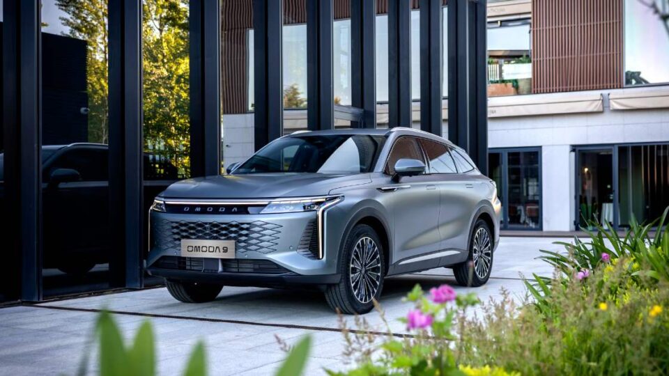 Vista del OMODA 9 Urbano