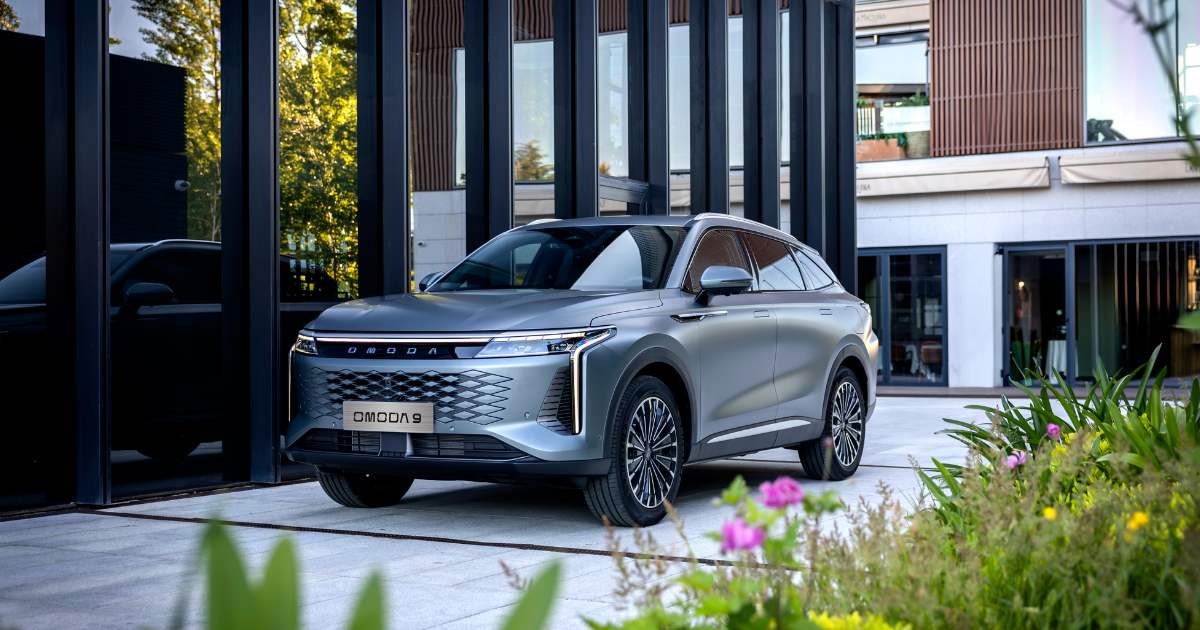 Vista del OMODA 9 Urbano