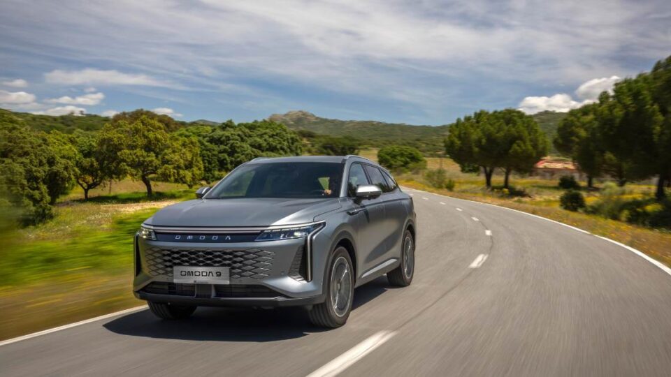 OMODA 9 en circulación