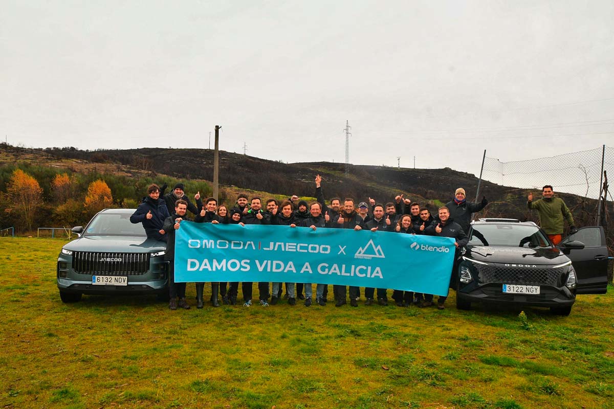 OMODA & JAECOO impulsa la reforestación en Orense