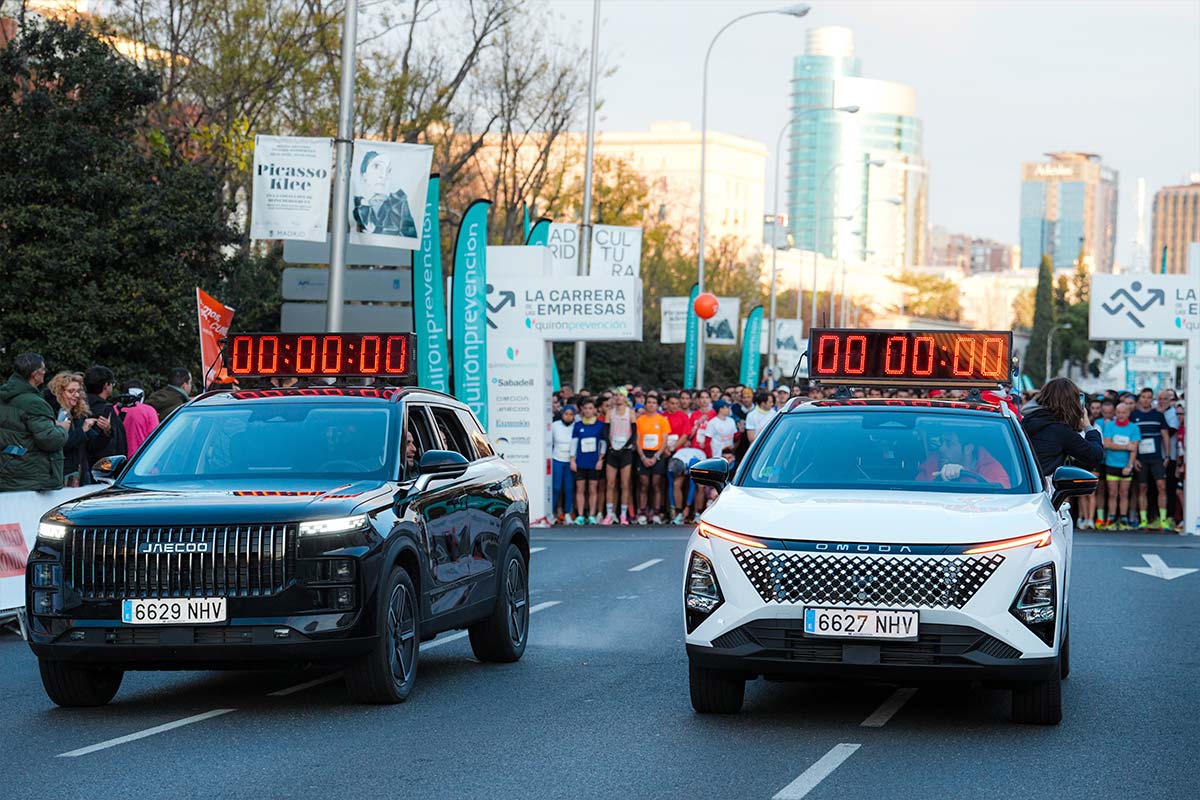 OMODA & JAECOO protagoniza la Carrera de Empresas 2025